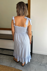 Riley Maxi Dress - Blue