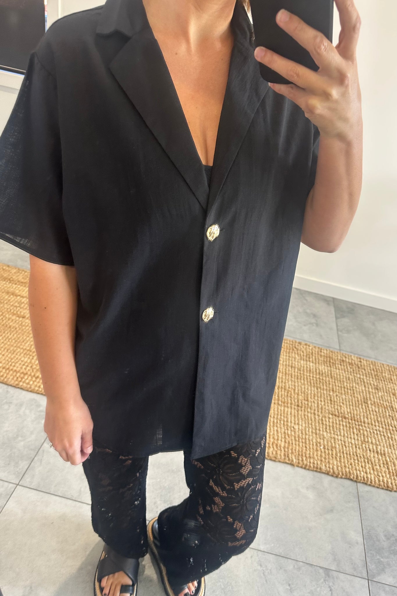 Laine Pant Set - Black