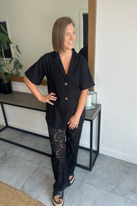Laine Pant Set - Black
